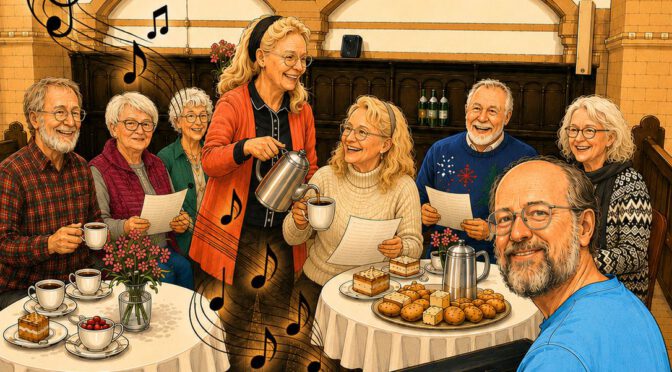 „Kaffeeklatsch“: Bergische Kaffeetafel und Singenachmittag am 6. August – 15 Uhr